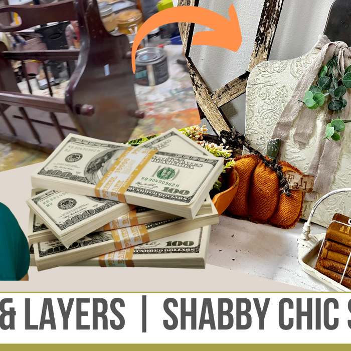 Upcycling an old magazine rack into fabulous fall home decor | DIY Trash to Treasure Thrift Flip for Profit