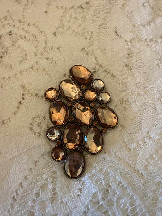Amber tone bauble slide