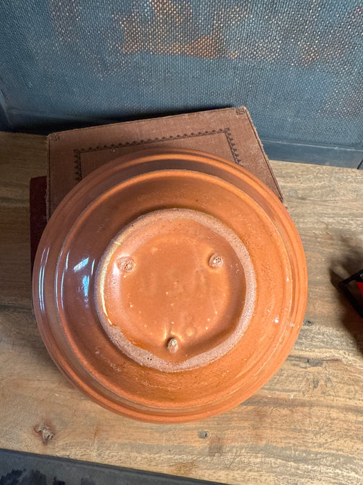 Vintage Bauer Beehive Ringwear Bowl California Pottery Terra Red/Brown Glaze