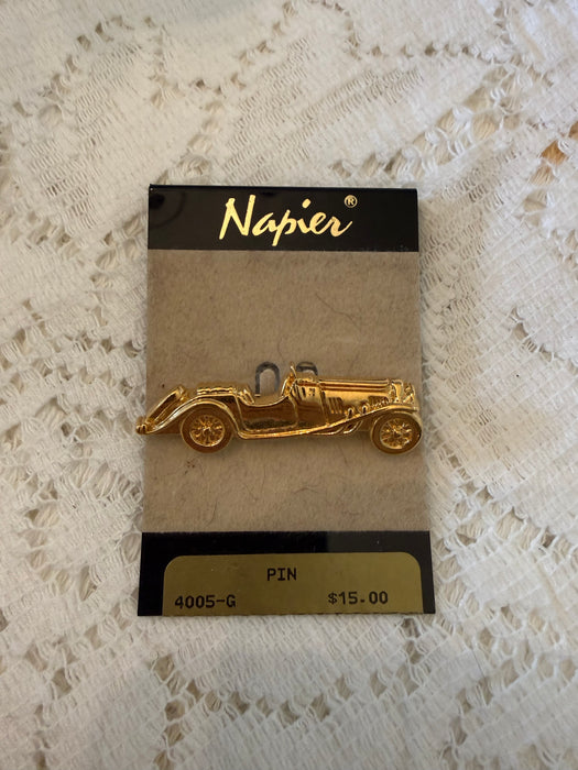 Napier vintage Car Brooch