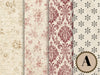 Belsnickel and Bough rice paper Set A