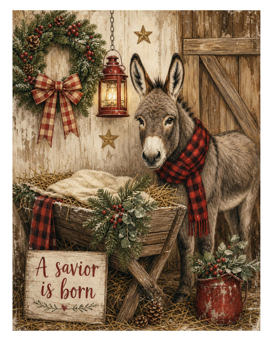 Down at the Barn: Donkey, Lamb & Turkey rice paper