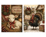 Down at the Barn: Donkey, Lamb & Turkey rice paper