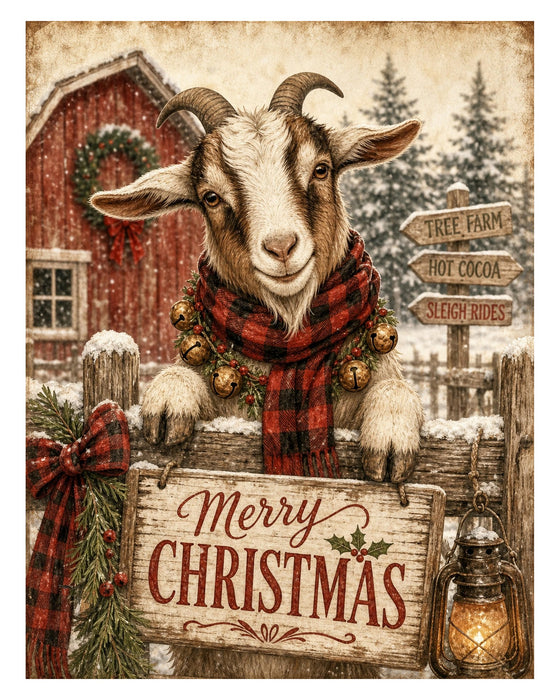 Down at the Barn: Goats & Sheep rice paper