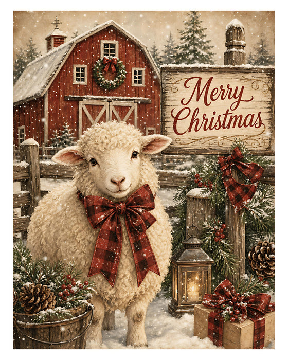 Down at the Barn: Goats & Sheep rice paper