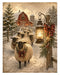 Down at the Barn: Goats & Sheep rice paper
