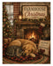 Down at the Barn: Horses, Pony & Farm Dog rice paper