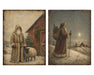 Father Christmas Farmstead rice paper