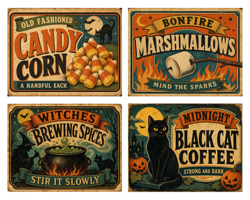 Halloween Greetings rice paper