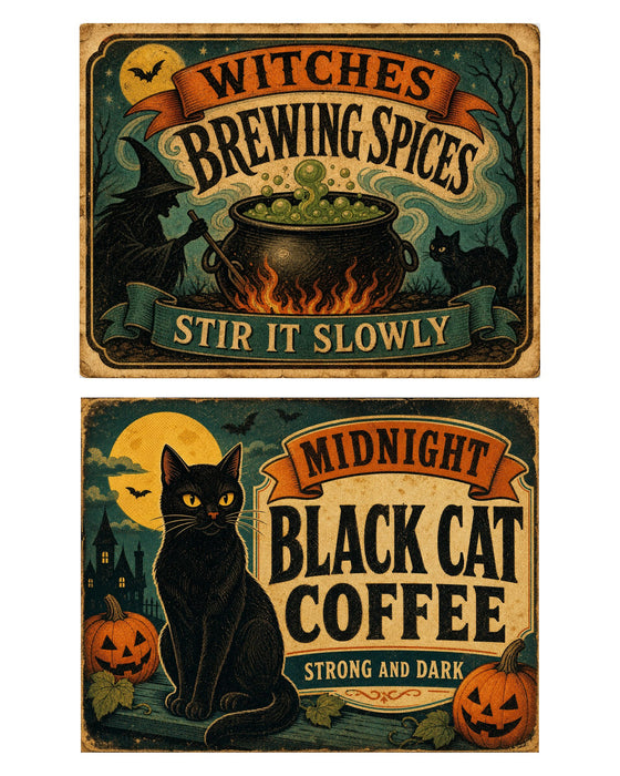 Halloween Greetings rice paper