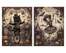 Midnight Hollow Carnival Rides rice paper