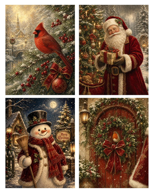 Old World Christmas rice paper