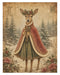 Rustic Woodland Christmas rice paper
