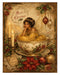 Victorian Christmas Fairies rice paper