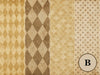 Vintage Neutral rice paper Set B