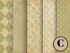 Winter Neutrals rice paper Set C