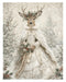 Winter White Woodland rice paper