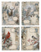 Winter Woodland Journal rice paper