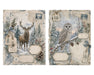 Winter Woodland Journal rice paper