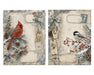Winter Woodland Journal rice paper