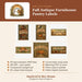 Fall Antique Farmhouse Pantry Labels