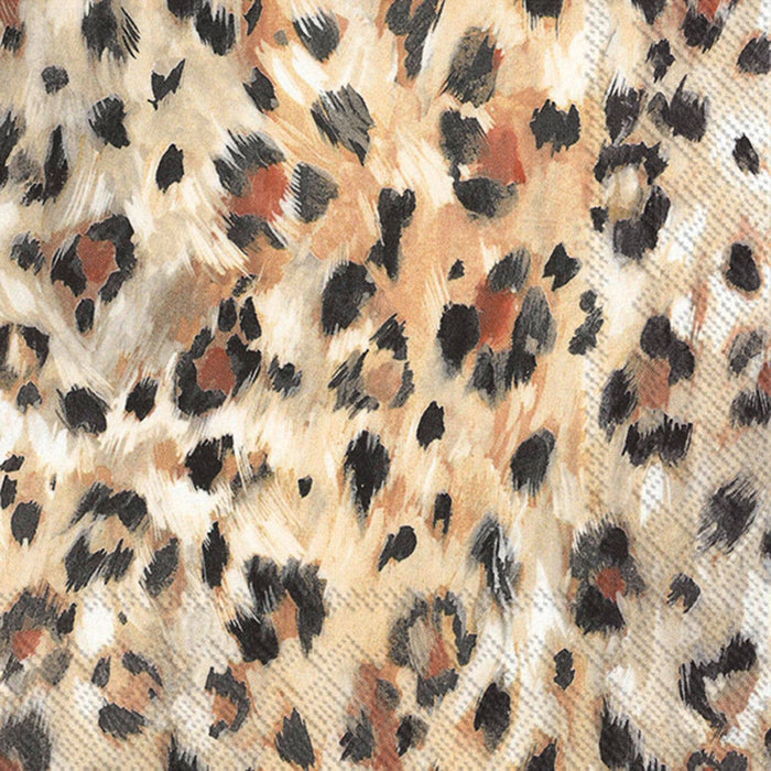 Paper Lunch Napkins / Leonard Light Brown