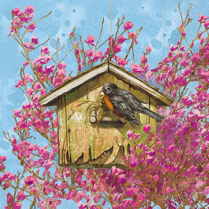 Tim Coffey - Little Birdhouse Paper Cocktail Napkins