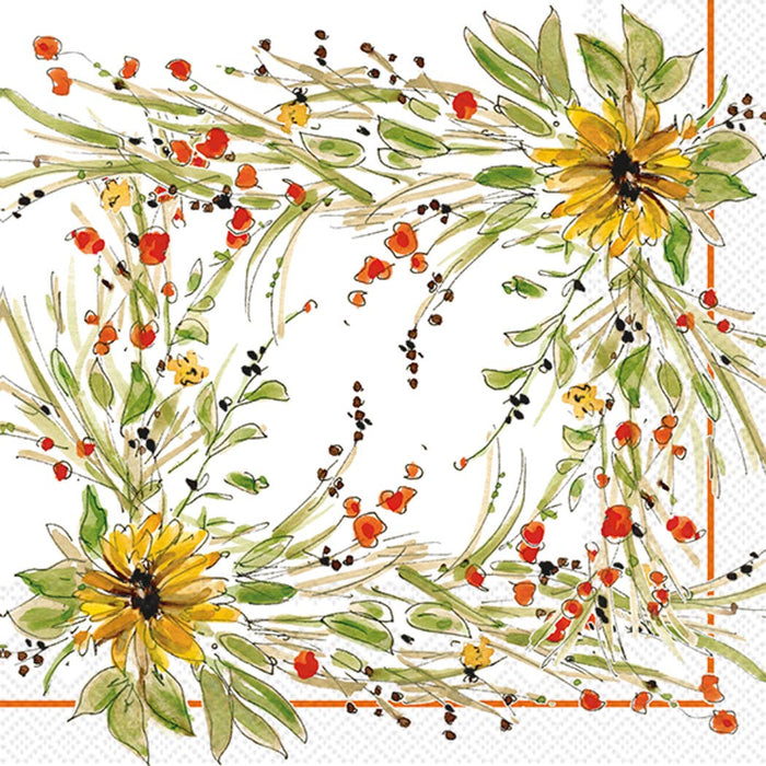 Rosanne Beck - Sunflower Medley Cocktail Napkin