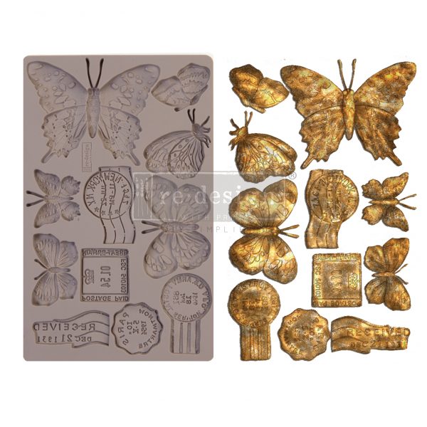 Butterfly in Flight Decor Mould 5"x8"
