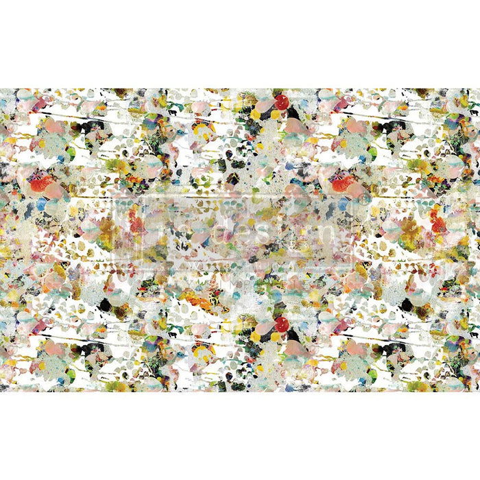 Flower Bed Decoupage Decor Tissue Paper