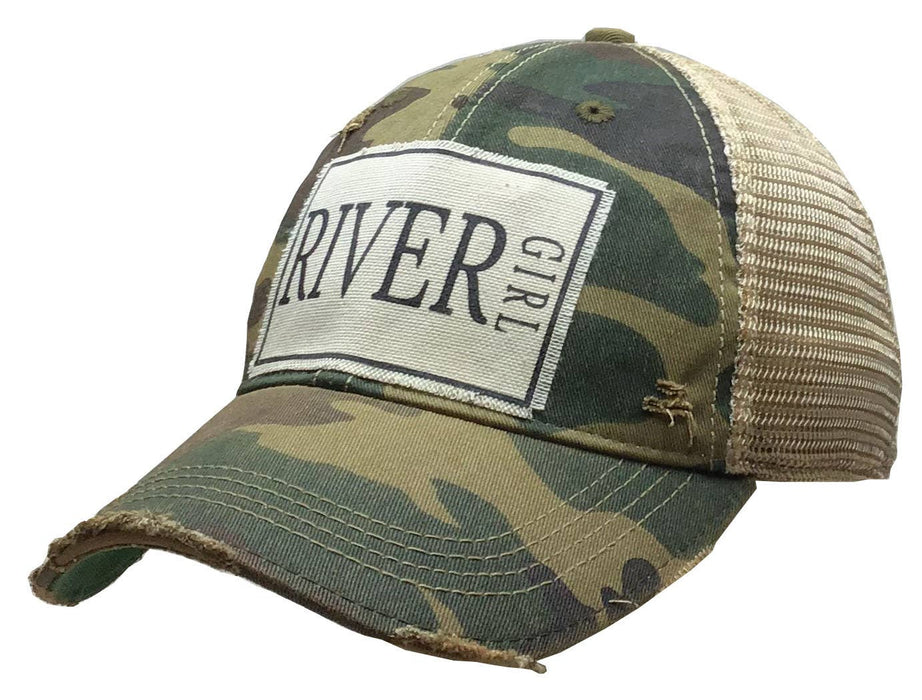Vintage Life - River Girl Distressed Trucker Cap