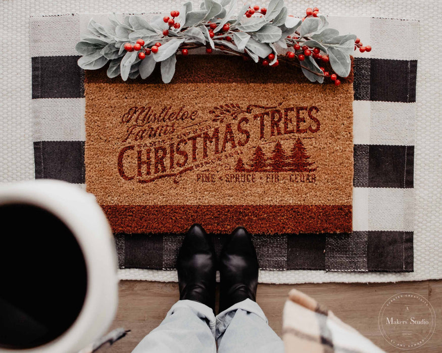 MISTLETOE FARMS - MESH STENCIL 24X12