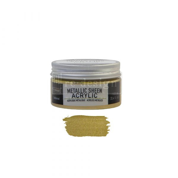 Metallic Sheen Acrylic Paint ReDesign