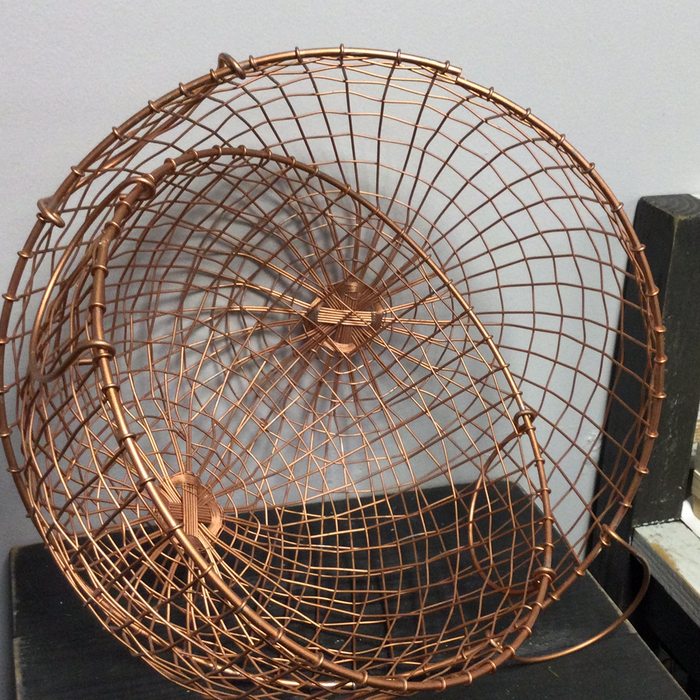 Copper baskets