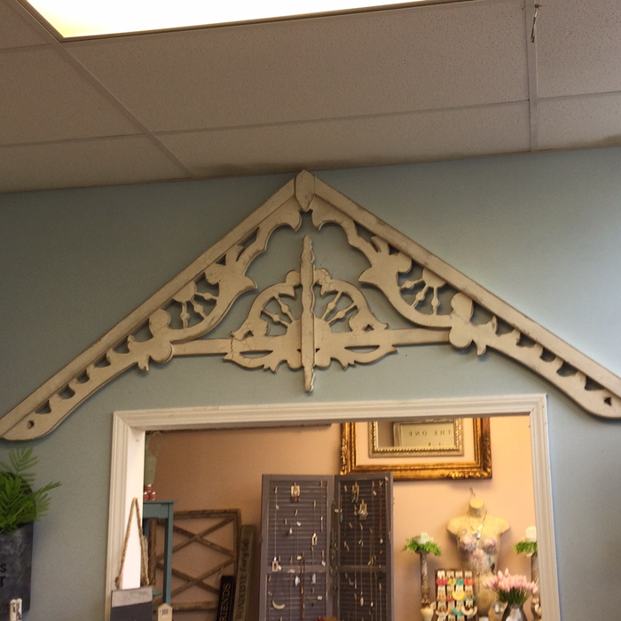 Large cream arch