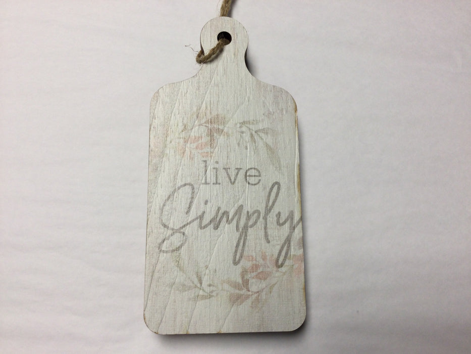 Mini cutting board signs