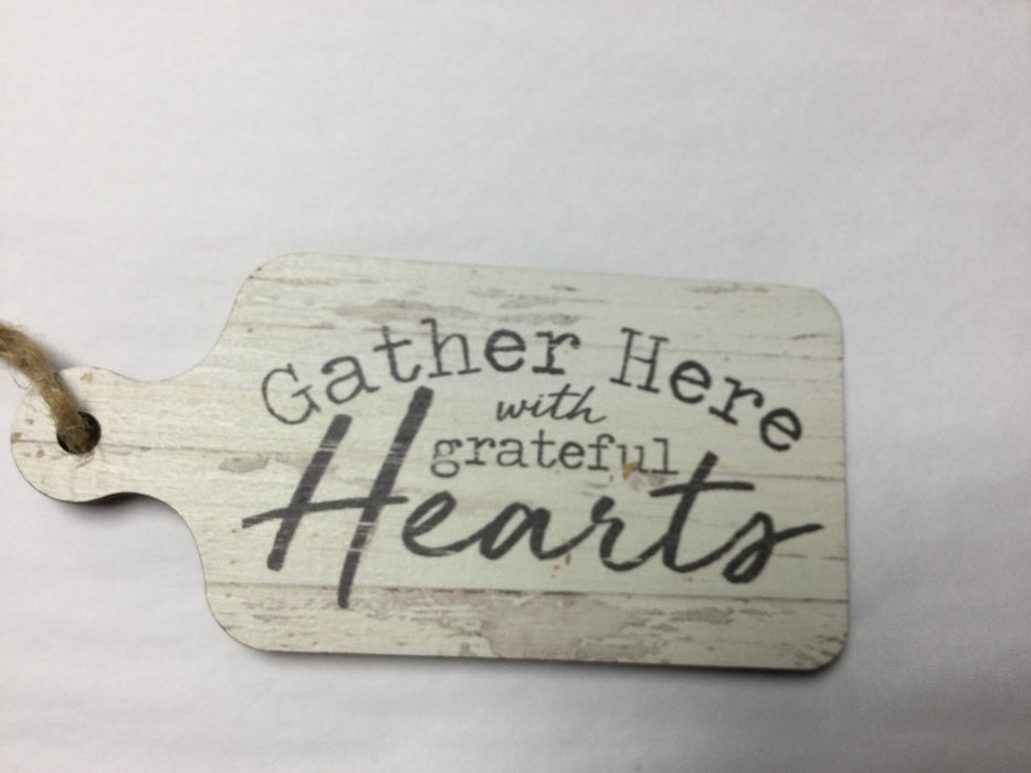 Mini cutting board signs