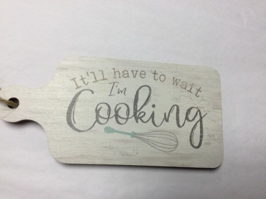 Mini cutting board signs