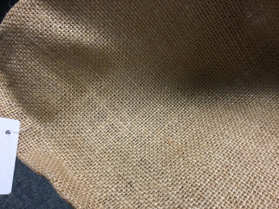 Foil Design Burlap Pillow Cover Natural 14x20