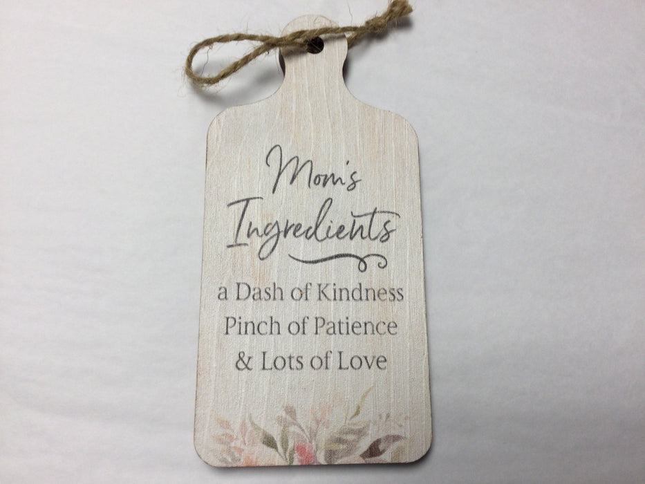 Mini cutting board signs