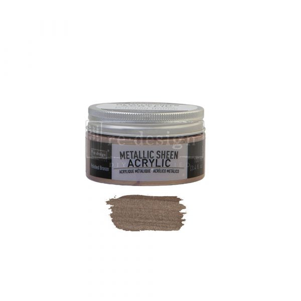Metallic Sheen Acrylic Paint ReDesign